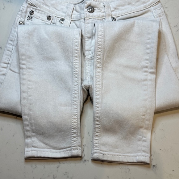 Miss Me Women's Light Beige Skinny Jeans - Picture 4 of 6